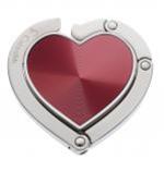 CM00000-12 Heart Bag Hook - Cranberry Red